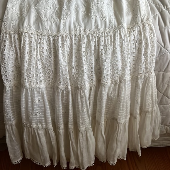 Anthropologie Payal Jain Fallon Eyelet Maxi Dress NWT size 6 - Picture 6 of 16